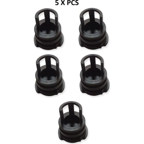 3 WAY BLACK PLASTIC STOPPER