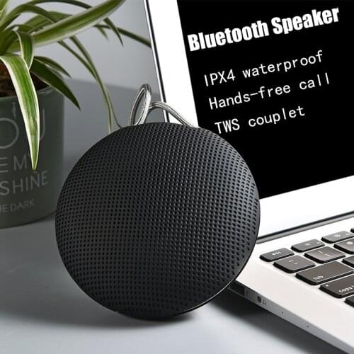 Portable Sound Column Mini Bluetooth Speaker Waterproof Outdoor Speaker Wireless Phone Car Computer Subwoofer Speaker