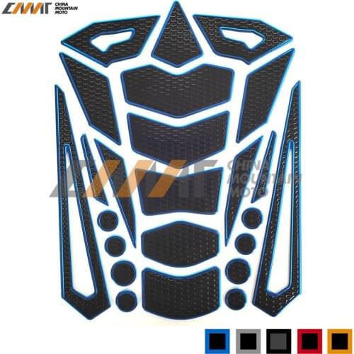 Cool Motorcycle Decal Gas Oil Fuel Tank Pad Protector Sticker Case for Kawasaki Z750 Z1000 Ninja 250 650 ZX-6R ZX-10R ER-6N Etc