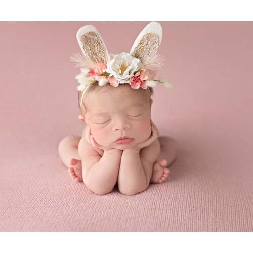 Newborn Photography Prop Baby Lace Baby Girls Hair Head Band Infant Newborn Bows Headwear Hairband Headwrap Floral Headbands