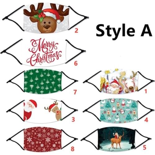 Christmas Mask Elk Merry Christmas Decorations For Home 2020 Christmas Ornament Xmas Navidad Gifts New Year 2021