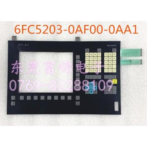 Brand New Membrane keypad for OP010 6FC5203-0AF00-0AA1 6FC5 203-0AF00-0AA1 Operating Panel Button Pad