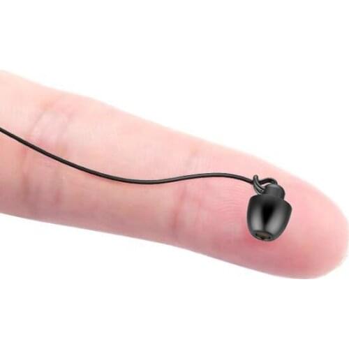 Super Mini 3.5mm Stereo Phone Sleep Earphone In-ear Music Headset Wired Portable Earphones With Microphone for Android Phones