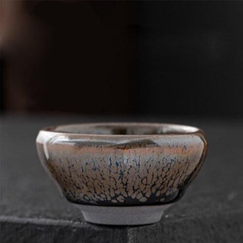 LIZAOTAO High-end Jianzhan Ceramic Kiln Raw Ore Iron Tire Master Cup Kung Fu Tea Set Tea Cup Tea Bowl Home Drinking Cup
