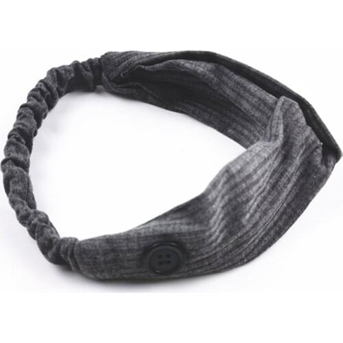 Women Sports Yoga Headband Stretch Hairband Elastic Ladies Hair Turban Sport Running Sweatband Outdoor Gym Hair Band