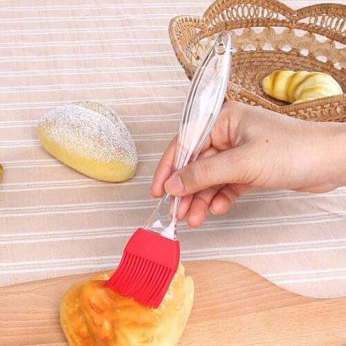 1Pcs Portable Silicone Oil Brush Grill Oil Brushes Liquid Pastry Kitchen Baking BBQ Tool Kitchen Accessories For Barbecue Grill