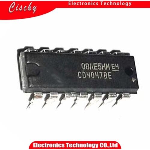 10PCS CD4047BE DIP14 CD4047 DIP 4047BE new and original IC