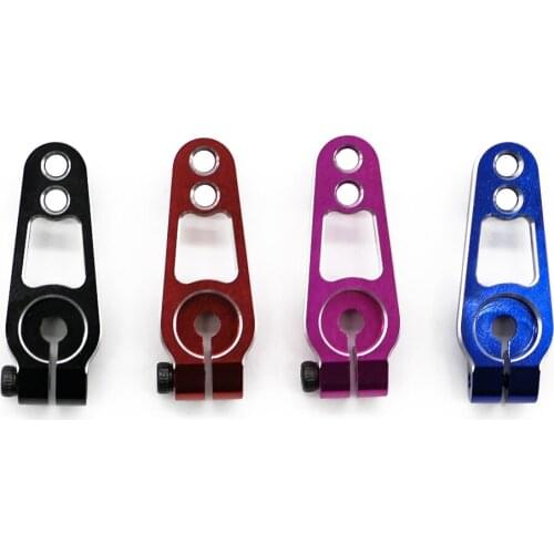 31mm black alloy 25T Teeth steering half servo arm for 1/8 1/10 RC Hobby Model Car (Futaba savox Xcore HL HSP HD power Go tech)