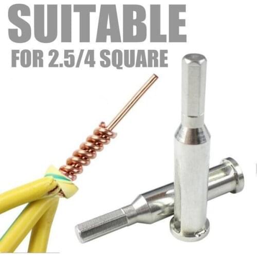 Universal Wire Twisting Tool Electrical Cable Quick Connector Automatic Twisting Wire Stripping Stripper Twister Drill Driver