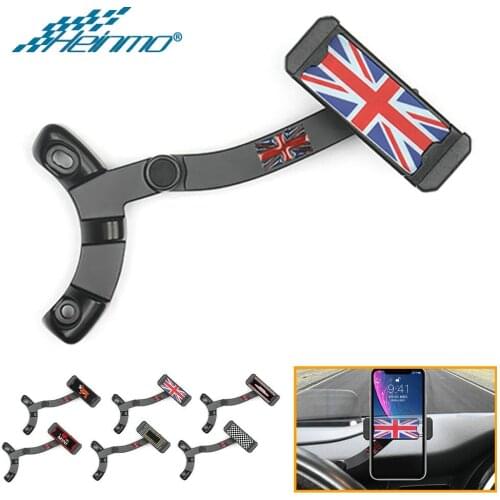 Vehicle Accessories Cell Mobile Phone Holder Fold Bracket For MINI Cooper Countryman F60 F55 F56 Clubman F54 2021 LCD Tachometer