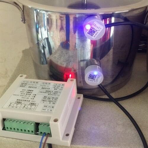 Non-contact Liquid Level Detector Metal Non-metal Ultrasonic Liquid Level Controller Monitoring Switch