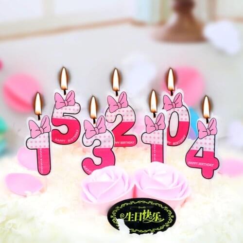 One year old child birthday layout cake pink digital candle adult birthday digital birthday candle