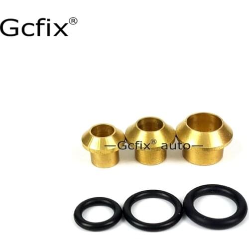 A/C #6 #8 #10 O-Ring to Flare Fitting Conversion Adapter Set Compressor Drier Condenser Converting Fitting