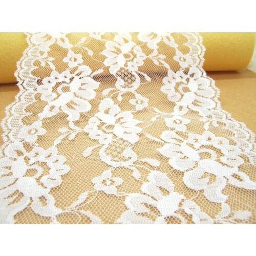 15.5CM Wide Lace|Embroidered Lace Trim|Bridal Wedding Materials|Clothing Ribbon|Hairband|Accessories DIY