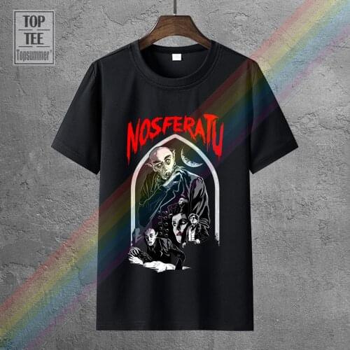 Nosferatu V1 F.W. Murnau Movie Poster 1922 T Shirt Black All Sizes S 4Xl