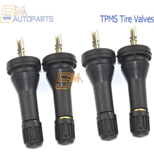 4pcs New TPMS Tire Valve Tubeless Stem Fit For Chrysler Dodge Jeep Mazda