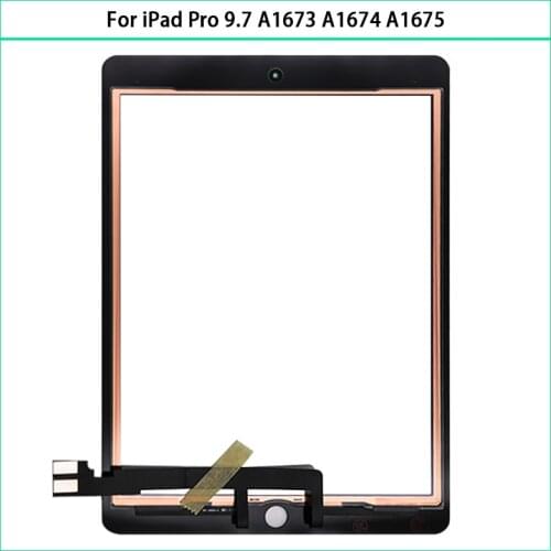 New For iPad Pro 9.7 A1673 A1674 A1675 Touch Screen Panel Digitizer Sensor Lcd Front Glass Lens For iPad 9.7 TouchScreen Replace