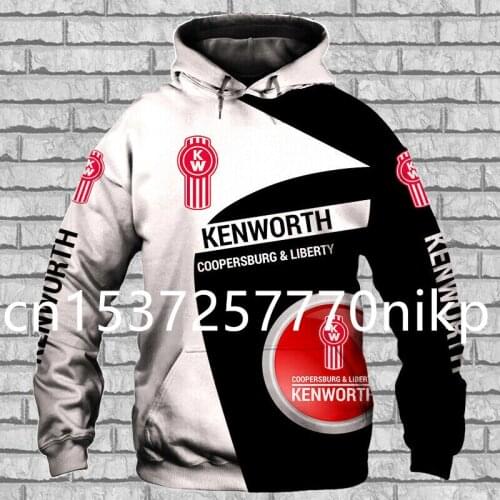 2021 New Kenworth Brand Mens Hoodie 3D Anime Oversized Hoodie High Quality Harajuku Sweatshirt Hip Hop Mens Clothes Streetwear