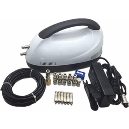 High Pressure Fog Machine 0.2L MINI Slient Full Set Misting Cooling System for Booth Sterilizing Outdoor Nebulizer