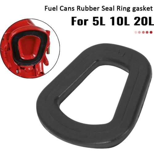5L 10L 20L Black Universal Oil Tank Sealing Ring Gasket Oil Drum oil Guide Pipe Fuel Cans Rubber Seal Ring gasket For standard