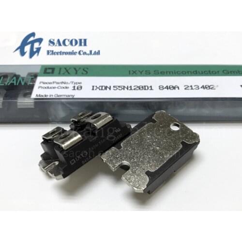 1PCS New OriginaI IXDN55N120D1 IXDN55N120 or IXDN75N120 or IXEN60N120D1 IXEN60N120 SOT-227B 55A 1200V High Voltage IGBT