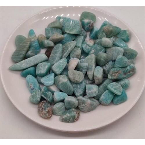 100g Amazonite Natural Tumbled Stone Crystal Healing Chakra Balance Meditation