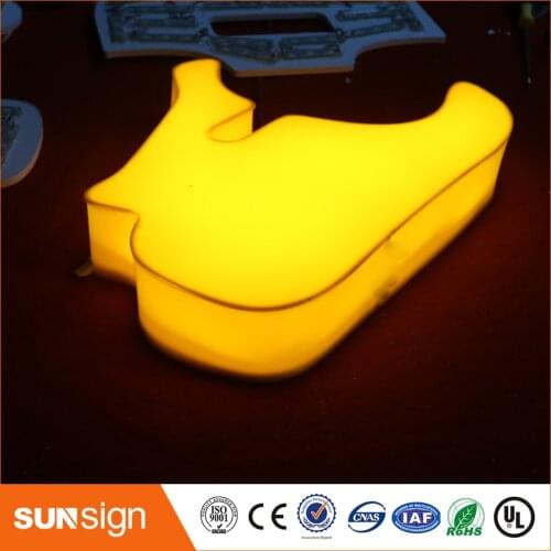 Alibaba-express super quality LED neon acrylic letters signs
