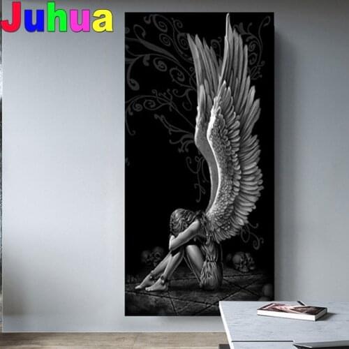 Diamond painting Wing Angel,cross stitch 3d,diamond embroidery Anniversary Valentines Day Gift,mosaic crafts