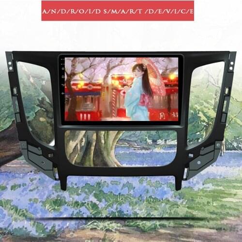 9'' IPS Android 10 Car Radio For Mitsubishi TRITON L200 5 2015-2019 Navigation GPS Video stereo Player BT Head Unit Carplay