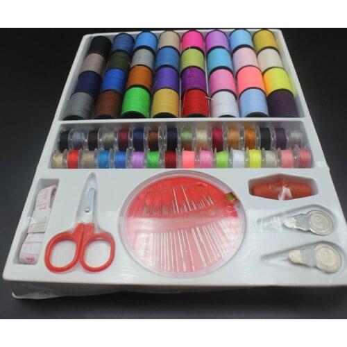 Household Multi-function 28 Colors Sewing Thread 32 Wired Bobbin Sewing Kit Sewing Ruler Sewing DIY Repair Needle Thread Suit