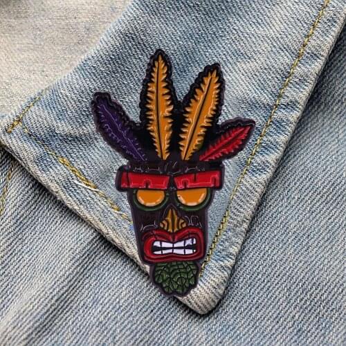 DZ675 Creativity Enamel Pins Women Badge Backpack Collar Lapel Pin Hat Jewelry Gifts for Friends