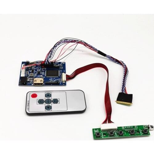 HDMI 7 inches - 16 inch LVDS(1ch.6bit) 40 needle laptop LCD controller board DIY kits LCD kits LVDS kits