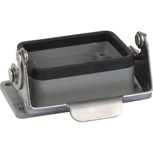 HDXBSCN Industrial rectangular heavy duty connector HDC HE-006 Han B 6 cores 16A waterproof aviation plug