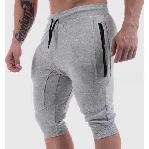Men Summer New Style Outdoor Basketball Training Sports shorts Stretch cotton casual Shorts GYMS Fitness Workout Short Pants