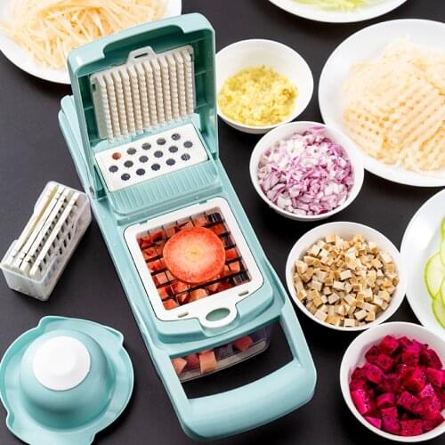 New Arrival Mutifunctional Mandoline Slicer Onion Potato Vegtable Food Kitchen Chopper