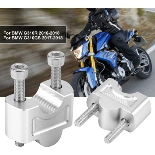 Aluminum Alloy Motorcycle Handlebar Riser Height up Adapter for BMW G310R 2016 2017 2018 G310GS 2017 2018