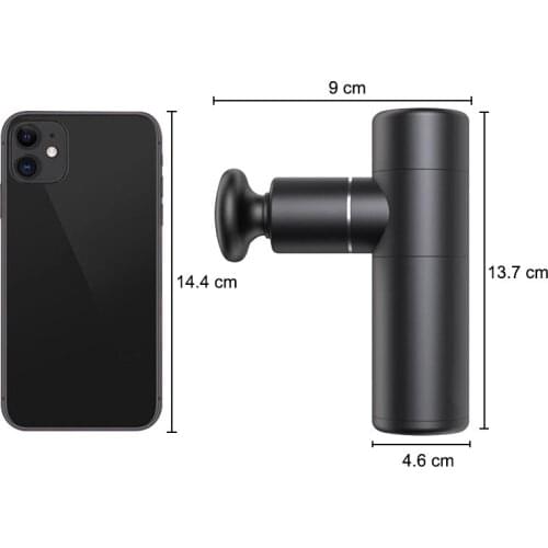 Portable Pocket Body Massager Handheld Mini Fascial Massage Gun for Relaxing Slimming Shaping Pain Relief Sport Therapy