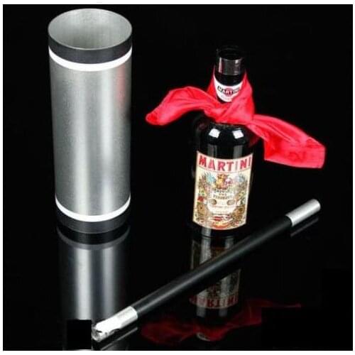 Cane, Silk and Bottle - Magic Tricks,Stage Magic,Silk&Cane,Mentalism,Close up,Accessories,Comedy,Magic Toys,Gimmick,Magician