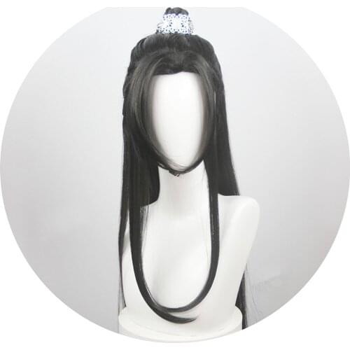 100cm swordsman cosplay hair for men carnival supplies halloween cosplay accessories movie TV play antique cosplay photography