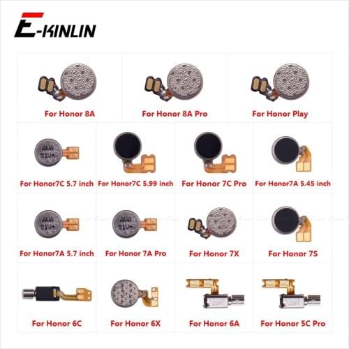 10pcs/lot Vibration Vibrator Motor Module Flex Cable Parts For HuaWei Honor Play 8A 7A 6A 7X 6X 7S 7C 6C Pro