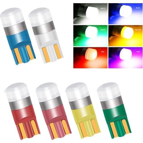 2Pcs T10 W5W LED 3030 SMD 12V Light Bulbs Dome Reading Car Light Side Marker Side Light Parking Lights Width Light Lamp Bulbs