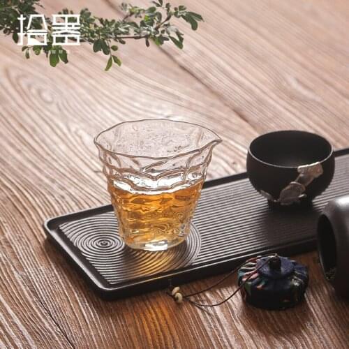 250ml New DIY Japanese Handmade Heat Resistant Glass Cup Kung Fu Tea Set Drinkware Teacup Teapot Kettle Travel Portable Beer Cup