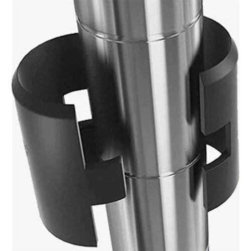 50PCS/set Shelving Sleeves Wire Shelving Shelf Lock Clips Bamboo Tube Fixed Plastic Clip Set High Quality Home Shelf Accessories