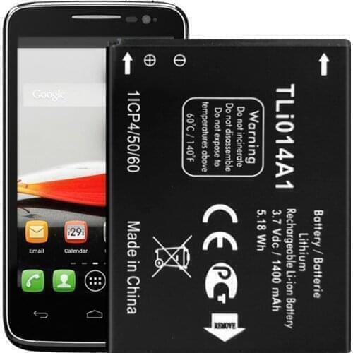 TLi014A1 Battery For Alcatel One Touch TLi014A1 Glory 2 Inspire 2 OT-5020 M Pop OT-5040 View Battery Replacement Repair Part