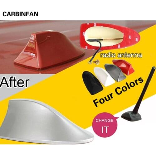 Car FM radio antenna signal shark fin roof antenna cover Trim 1pc For 2013 2014 Toyota RAV4 RAV 4