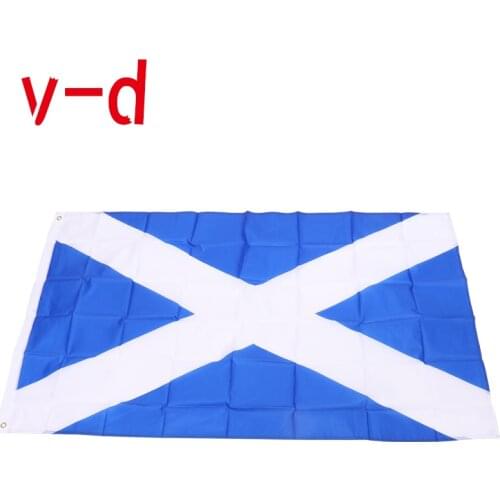 Free shipping xvggdg Scotland Flag Polyester Flag Banner for Festival Home Decoration