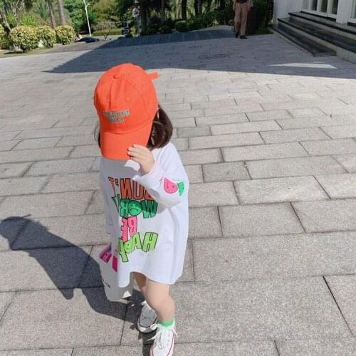 Girls Blouses 2020 New Spring Cotton Long-Sleeve Toddler Girl Clothes Nice Baby Valentine Korean Style O-Neck T-Shirt Whole Sale