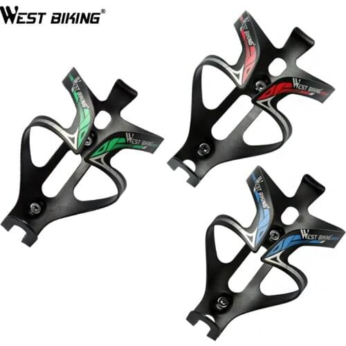 WEST BIKING Bike Ultra Light Aluminum Alloy MTB Road Bicycle Bottle Holder Bike Mountain Cycling Fixed Gear Water Bottle Cage
