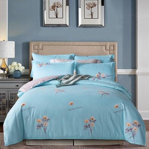 Europe Simple Bedding Set Duvet Cover Sheet Pillowcase Grid Black Lattice Bed Linens 180x220cm Double Size Home Textile