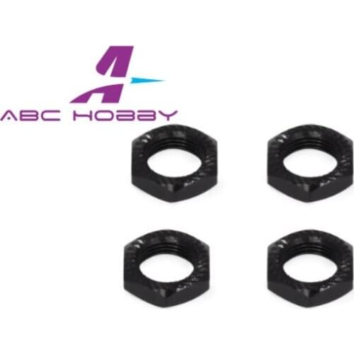 Wheel nuts(self-locking)for 1/8 RC Car (4pcs) Blue,Black Orange